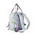 Mini Mochila Quadrada By Sof Floral Lilás Sabra - Imagem 2