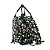 Mini Mochila Quadrada By Sof Floral Preto Sabra - Imagem 1