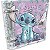 Fichário Mini Stitch Fecho de Botão 80 fls.  Dac - Imagem 1