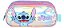 Estojo Triplo Stitch Roxo Luxcel - Imagem 1