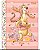 Caderno 1x1 Capa Dura Colegial Pooh 80 fls. Decorado Costurado 176 mm x 240 mm Tilibra - Imagem 3