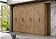 Roupeiro Maxel Paris 100 % MDf 8 Portas Com 4 Gavetas - Imagem 3