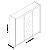 Roupeiro Gelius Royale 100 % mdf 3 Portas com Espelho e 4 Gavetas e Pes - Imagem 9