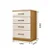COMODA MOVAL MS913 4 PORTAS COM PES - Imagem 3