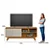 Rack Linea Aurum 1 Portas 160 de Largura Tv ate 65 Polegadas - Imagem 2