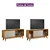 Rack Linea Aurum 1 Portas 160 de Largura Tv ate 65 Polegadas - Imagem 3