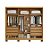 Roupeiro Bianchi Casal 100% MDF Master 6 Portas e 6 Gavetas com pes - Imagem 4