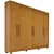 Roupeiro Bianchi Sergipe 100% Mdf 6 Portas e 2 gavetas - Imagem 1