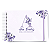 Livro do Bebê - Floral Roxo - Imagem 1