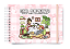 Livro de Colorir - Girls Moments - Xadrez Rosa - Imagem 1