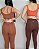 Conjunto Virginia - Calça Legging c/ Suporte atrás e Top c/ Botões - Imagem 5