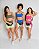 Conjunto Joyce - Short Bicolor Empina Bumbum c/ Top - Imagem 1