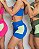 Conjunto Malu - Short Bicolor c/ Cadarço e Top Aviador - Imagem 2