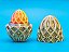 Ovos decorativos de diamantes - Imagem 3