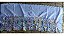 Pano da costa Rechilieu  colorido e fio dourado - Imagem 1