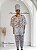 Conjunto Masculino Rechilieu  bordado branco - Imagem 1