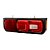 Lanterna Traseira Flex II Ibiporã Bivolt Fix Superior Lado Direito - 8518.LD.102 - Imagem 1