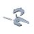 Kit Conversor Travamento Quinta Roda 3,5" P/ 2" Jost - QR00130J00 - Imagem 5