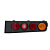 Lanterna Traseira Led Bivolt Completa com Aba Lado Direito - H3 7267 - Imagem 1