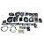 Kit Freio ABS Knorr 2S/2M Bitrem 2 Eixos Mecânico 1 Suspensor P Tri Trem Dianteiro - K254694 - G1018619 - Imagem 1