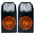 Kit Iluminação Auxiliar de Ré LD/LE com Posição e com Capa - 8906.20.000 - 100000240154 - Imagem 1