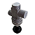 Válvula Push Pull Travamento Preto M16 x 1,5 mm PP04-A IMP DIR – 1139 - Imagem 3