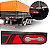 Lanterna Traseira Phantom LED 24V com Suporte PL27003467 Lado Esquerdo - Imagem 6