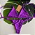 Biquini Violeta canelado - Top Fixo - Imagem 3