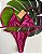 Biquini Rosa Cereja canelado - Top Fixo - Imagem 3