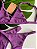 Biquini Lurex Roxo Plum Texturizado - Top Fixo - Imagem 5