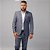 Terno/Costume Slim Fit Fio Indiano- Grafite - Imagem 1
