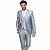 Terno/Costume Poliviscose - Prata - Imagem 1