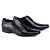 Sapato Social Kit Rafarillo Couro Preto- Preto 79382 - Imagem 2