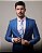 Terno/Costume Microfibra - Azul Navy Mesclado - Imagem 1