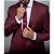 Terno/Costume Poliviscose - Vinho - Imagem 2