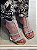Rasteirinha strass  velcro - Imagem 5