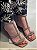 Rasteirinha strass  velcro - Imagem 1