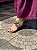 Rasteira strass couro - Imagem 3