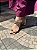 Rasteira strass couro - Imagem 1