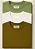 Kit Camisetas Branco Musgo Verde Claro - Imagem 1