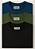 Kit Camisetas Marinho Militar Preto - Imagem 1