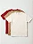 Kit 3 Camisetas Toque Macio - Bege, Off White e Vermelho - Imagem 1
