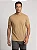Kit 3 Camisetas Toque Macio - Bege, Off White e Vermelho - Imagem 7
