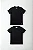 Kit 2 Camisetas Algodão Premium Sem Transparência Pretas - Imagem 1