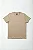 Kit 2 Camisetas Algodão Premium Sem Transparência Verde e Bege - Imagem 6