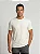 Camiseta Algodão Básica Toque Macio - Off White - Imagem 3