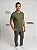 Camiseta Algodão Básica Toque Macio - Verde Militar - Imagem 1