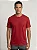Camiseta Algodão Básica Toque Macio - Vermelha - Imagem 3