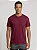 Camiseta Algodão Básica Toque Macio - Vinho - Imagem 3