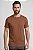 Kit 3 Camisetas Magun Toque Macio - Off White, Marrom e Verde Musgo - Imagem 7